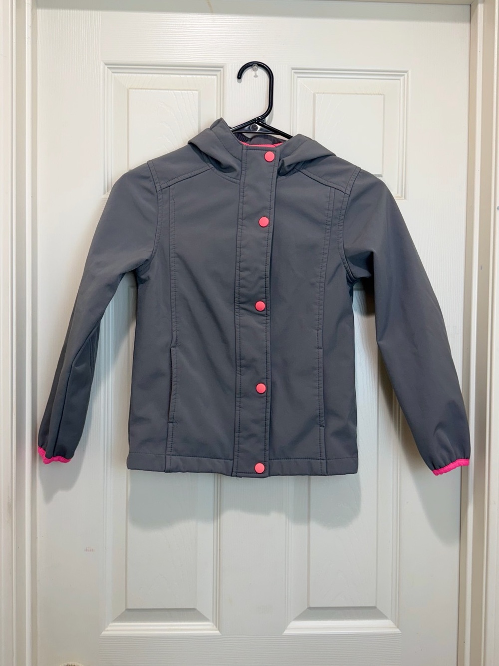 Cat & Jack girls softshell jacket Sz M 7/8 - Picture 3 of 7